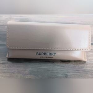 Burberry Tan Leather Laptop Case